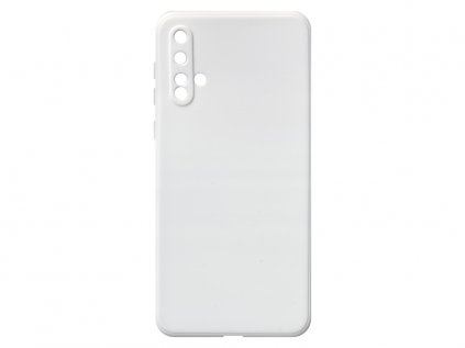 Jednobarevný kryt bílý na Huawei Nova 5HUAWEI NOVA 5 white