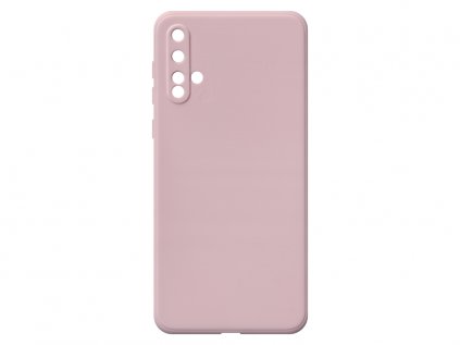 Jednobarevný kryt růžový na Huawei Nova 5HUAWEI NOVA 5 pink