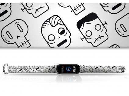 Zombíci náhradní náramek pro Mi band 2/3/4/5