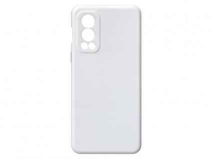 Jednobarevný kryt bílý na OnePlus Nord 2 5GONEPLUS NORD 2 5G white