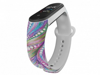 Náhradní náramek Mi band 3/4/5/6 Kresba Elf bílý