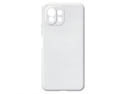 Jednobarevný kryt bílý na Xiaomi Mi 11 Lite 4GXIAOMI MI 11 LITE 4G white