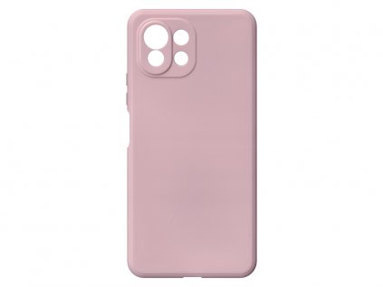 Jednobarevný kryt růžový na Xiaomi Mi 11 Lite 4GXIAOMI MI 11 LITE 4G pink