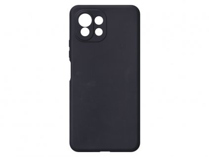 Jednobarevný kryt černý na Xiaomi Mi 11 Lite 4GXIAOMI MI 11 LITE 4G black