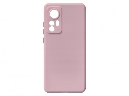 Jednobarevný kryt pískově růžový na Xiaomi Mi 12XIAOMI MI 12 5G pink