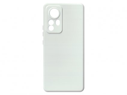 Jednobarevný kryt bílý na Xiaomi Mi 12 ProXIAOMI MI 12 PRO 5G white