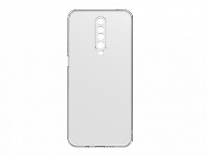Jednobarevný kryt průhledný na Xiaomi Redmi K30 5GXiaomi Redmi K30 5G pruhledny silikon 1