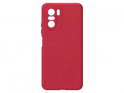 Jednobarevný kryt červený na Xiaomi Poco F3XIAOMI POCO F3 red