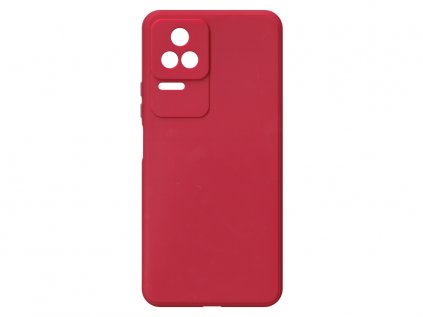 Jednobarevný kryt červený na Xiaomi Poco F4 5G / K40SXIAOMI POCO F4 5G REDMI K40S red
