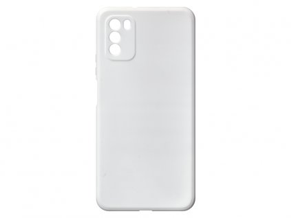Jednobarevný kryt bílý na Xiaomi Poco M3XIAOMI POCO M3 white