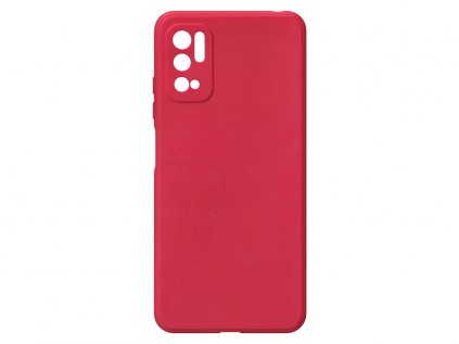 Jednobarevný kryt červený na Xiaomi Poco M3 Pro 5GXIAOMI POCO M3 PRO 5G red