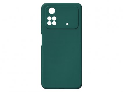Jednobarevný kryt zelený na Xiaomi Poco M4 Pro 4GXIAOMI POCO M4 PRO 4G green