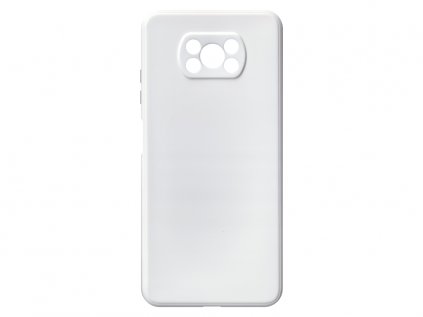 Jednobarevný kryt bílý na Xiaomi Poco X3XIAOMI POCO X3 white