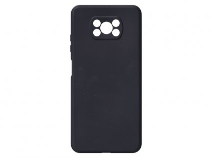 Jednobarevný kryt černý na Xiaomi Poco X3XIAOMI POCO X3 black
