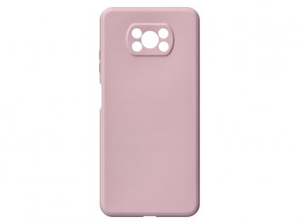 Jednobarevný kryt růžový na Xiaomi Poco X3 ProXIAOMI POCO X3 PRO pink