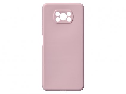 Jednobarevný kryt pískově růžový na Xiaomi Poco X3 NFCXIAOMI POCO X3 NFC pink