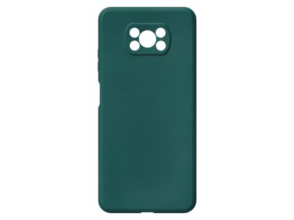 Jednobarevný kryt tmavě zelený na Xiaomi Poco X3 NFCXIAOMI POCO X3 NFC green