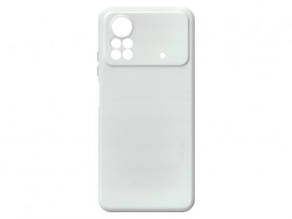Jednobarevný kryt bílý na Xiaomi Poco X4 ProXIAOMI POCO X4 PRO 5G white