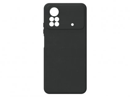 Jednobarevný kryt černý na Xiaomi Poco X4 ProXIAOMI POCO X4 PRO 5G black