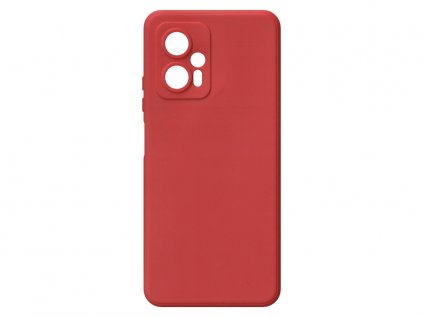 Jednobarevný kryt červený na Xiaomi Poco X4 GT 5GXIAOMI POCO X4 GT 5G red