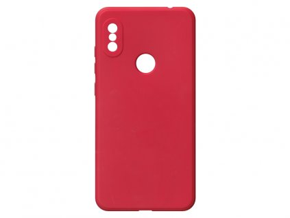 Jednobarevný kryt červený na Xiaomi Note 6XIAOMI NOTE 6 red