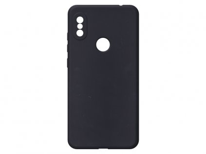 Jednobarevný kryt černý na Xiaomi Note 6 ProXIAOMI NOTE 6 PRO black