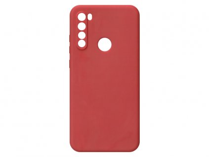 Jednobarevný kryt červený na Xiaomi Note 8TXIAOMI NOTE 8T red
