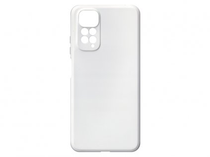 Jednobarevný kryt bílý na Xiaomi Note 11XIAOMI NOTE 11 white