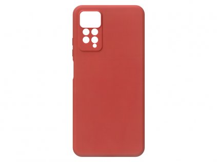 Jednobarevný kryt červený na Xiaomi Note 11 ProXIAOMI NOTE 11 PRO red
