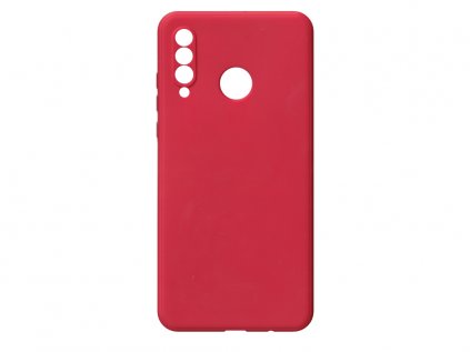 Jednobarevný kryt červený na Huawei P30 Lite 2020HUAWEI P30 LITE 2020 red