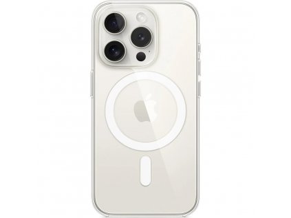 Prùhledný kryt s MagSafe na iPhone 15 Plus čirý