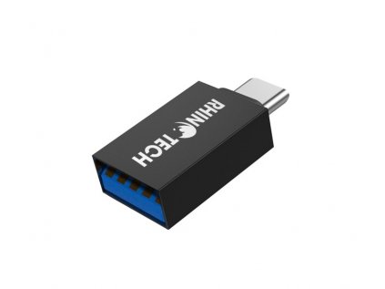 RhinoTech redukce USB-A 3.0 na USB-C černá