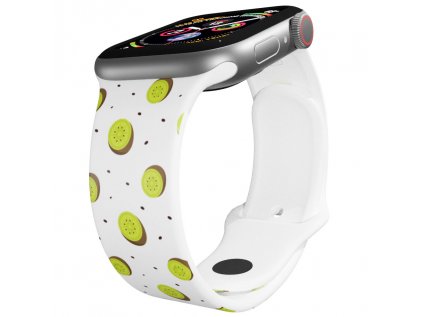 Apple watch řemínek Kiwi bílý