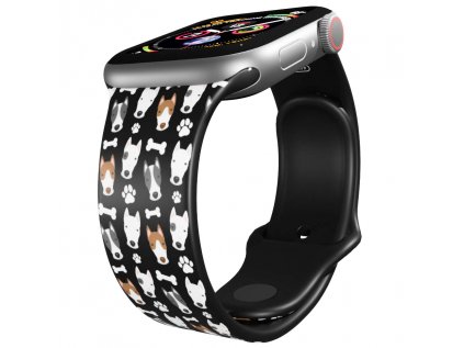 Apple watch řemínek BullteriéřiApple watch Apple watch řemínek BullteriéřiBullteriéři černý