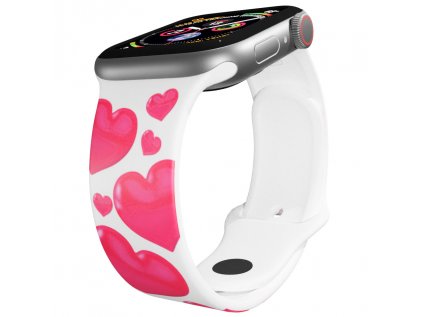 Apple watch řemínek SrdceApple watch Apple watch řemínek SrdceSrdce bílý