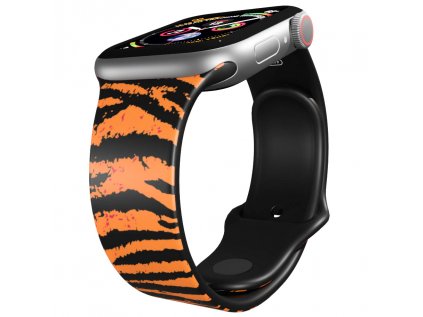 Apple watch řemínek Tygr černý