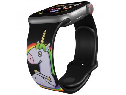 Apple watch řemínek Jednorožec 2 černý