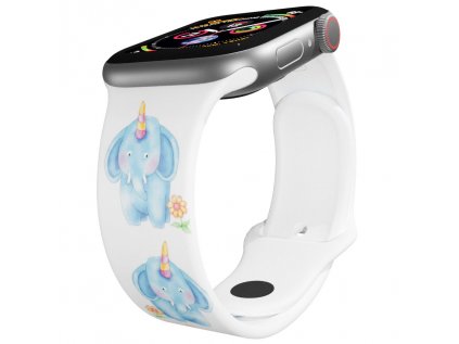 Apple watch řemínek Unifant 2 bílý