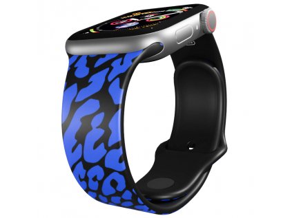 Apple watch řemínek Gepard modrý černý