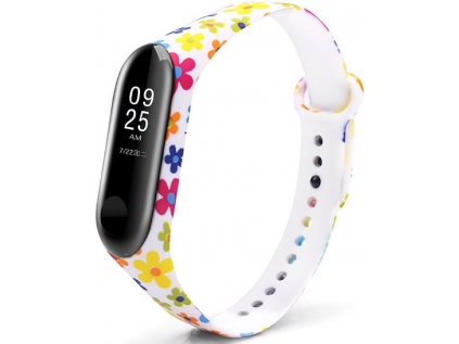 Náhradní náramek Mi Band 3/4 KvětinkyNáhradní náramek Mi Band 3/4 Květinky