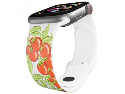 Apple watch řemínek Rajčata bílý