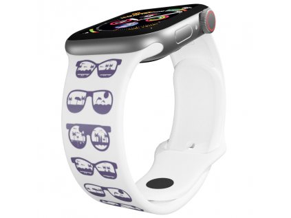 Apple watch řemínek BrýleApple watch Apple watch řemínek Brýle Brýle bílý