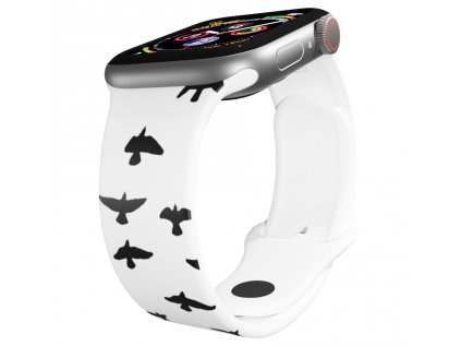 Apple watch řemínek PtáciApple watch Apple watch řemínek PtáciPtáci bílý