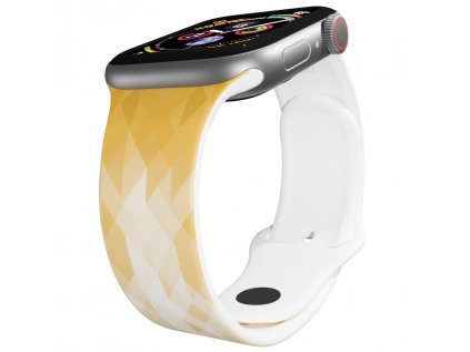 Apple watch řemínek Béžové trojúhelníkyFoto 4 0467 Z78 Apple watch řemínek Béžové trojúhelníky WHT ORIG.png