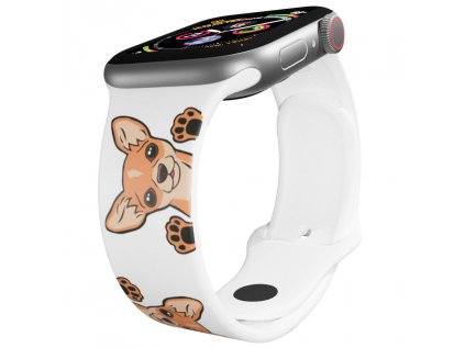 Apple watch řemínek ČivavaApple watch Apple watch řemínek ČivavaČivava bílý