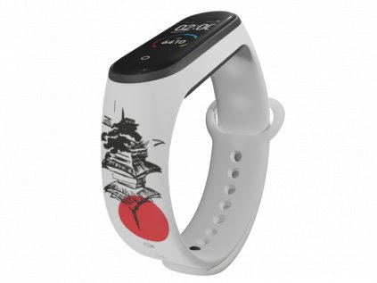 Náhradní náramek Mi band 3/4/5/6 Japonsko bílý