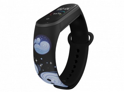 Náhradní náramek Mi band 3/4/5/6 Vzduch černý
