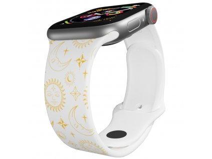 Apple watch řemínek Hvězdárna bílý