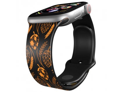 Apple watch řemínek Pivní tradice černý