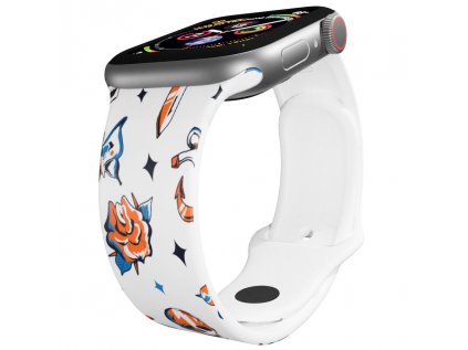 Apple watch řemínek PirátiApple watch Apple watch řemínek PirátiPiráti bílý